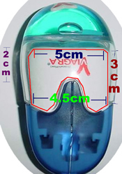 Printable Area of Liquid Filled PC Mouse